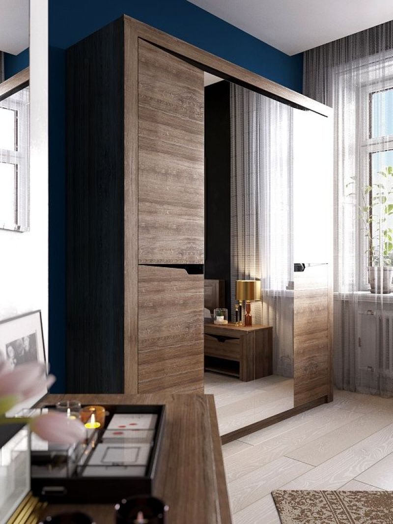 Спальный гарнитур  Соренто (Дуб стирлинг) | увеличить фото 2 Спальный гарнитур  Соренто (Дуб стирлинг) | фото 2