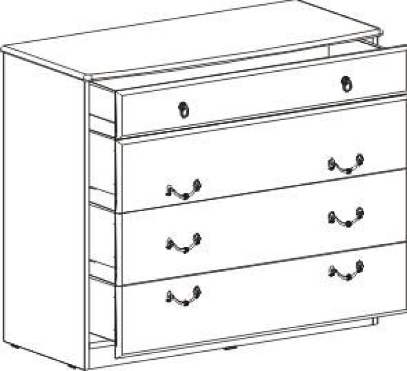 Спальный гарнитур Николь | увеличить фото 8 Спальный гарнитур Николь | фото 8