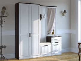 Прихожая Венеция-1 (модульная) (Венге/Белое дерево) | подробнее Прихожая Венеция-1 (модульная) (Венге/Белое дерево) | фото