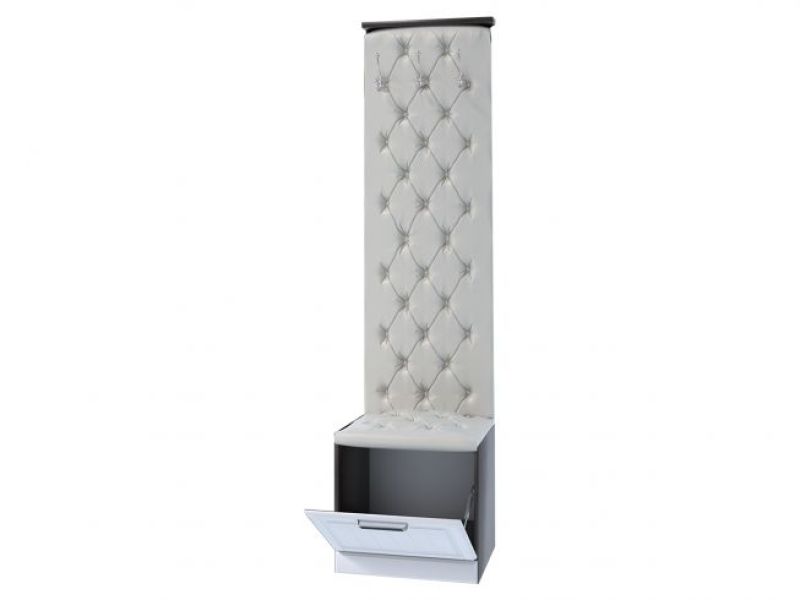 Прихожая Венеция-1 (модульная) (Венге/Белое дерево) | увеличить фото 5 Прихожая Венеция-1 (модульная) (Венге/Белое дерево) | фото 5