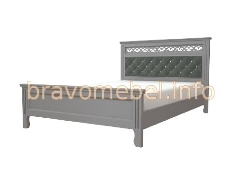 ГРАЦИЯ Кровать из массива 1600  | увеличить фото 1 ГРАЦИЯ Кровать из массива 1600  | фото 1