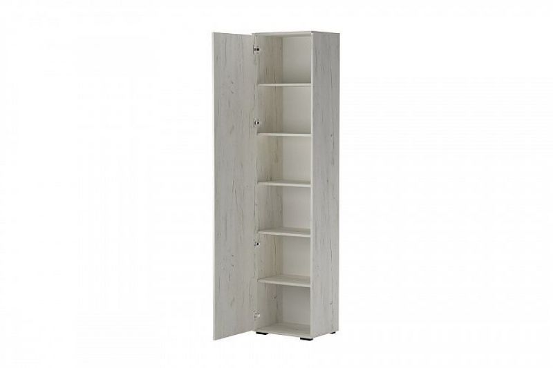 ИТАЛИЯ П-500 Пенал 1дв (дуб крафт белый) | увеличить фото 2 ИТАЛИЯ П-500 Пенал 1дв (дуб крафт белый) | фото 2