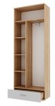 ИТАЛИЯ ШК1Я-800 Шкаф 2 дв., 1 ящ. (Дуб сонома/Белый глянец) | перейти к мини фото 2 ИТАЛИЯ ШК1Я-800 Шкаф 2 дв., 1 ящ. (Дуб сонома/Белый глянец) | мини фото 2